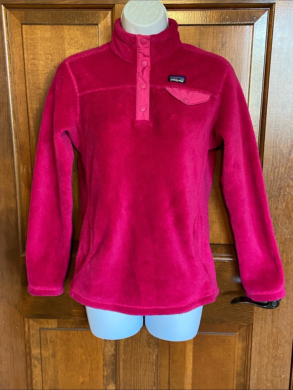Patagonia Youth Girl’s Re-Tool Snap - T Fleece Pullover Extra Soft Size XL